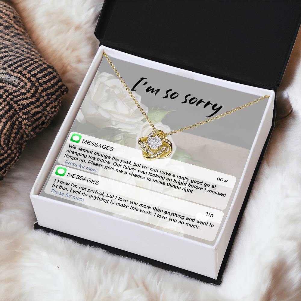 Apology Gift (I'm Sorry) - I'm Not Perfect
