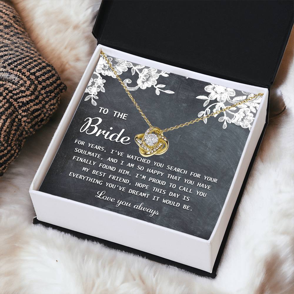 Wedding Gift For Bride - My Best Friend