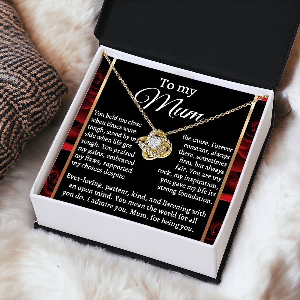 Necklace Gift For Mom - By My Side