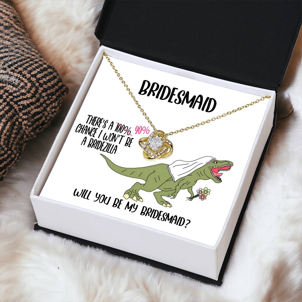 Wedding Gift For Bridesmaid From Bride - Bridezilla