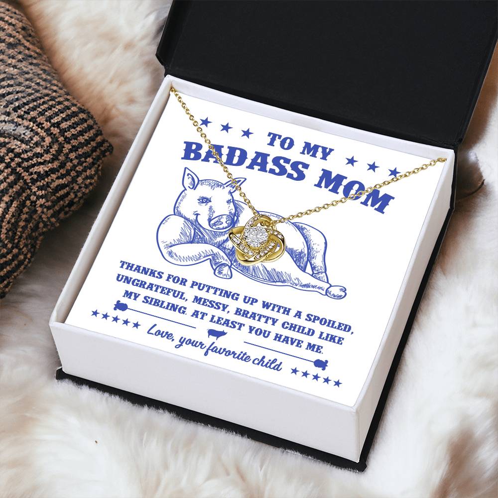 Necklace Gift For Mom - You Have Me