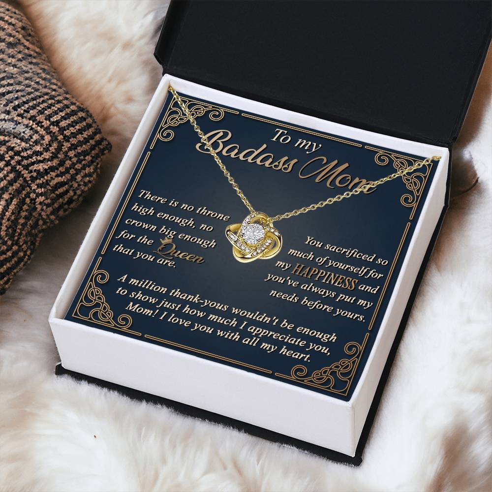 Necklace Gift For Mom - The Queen