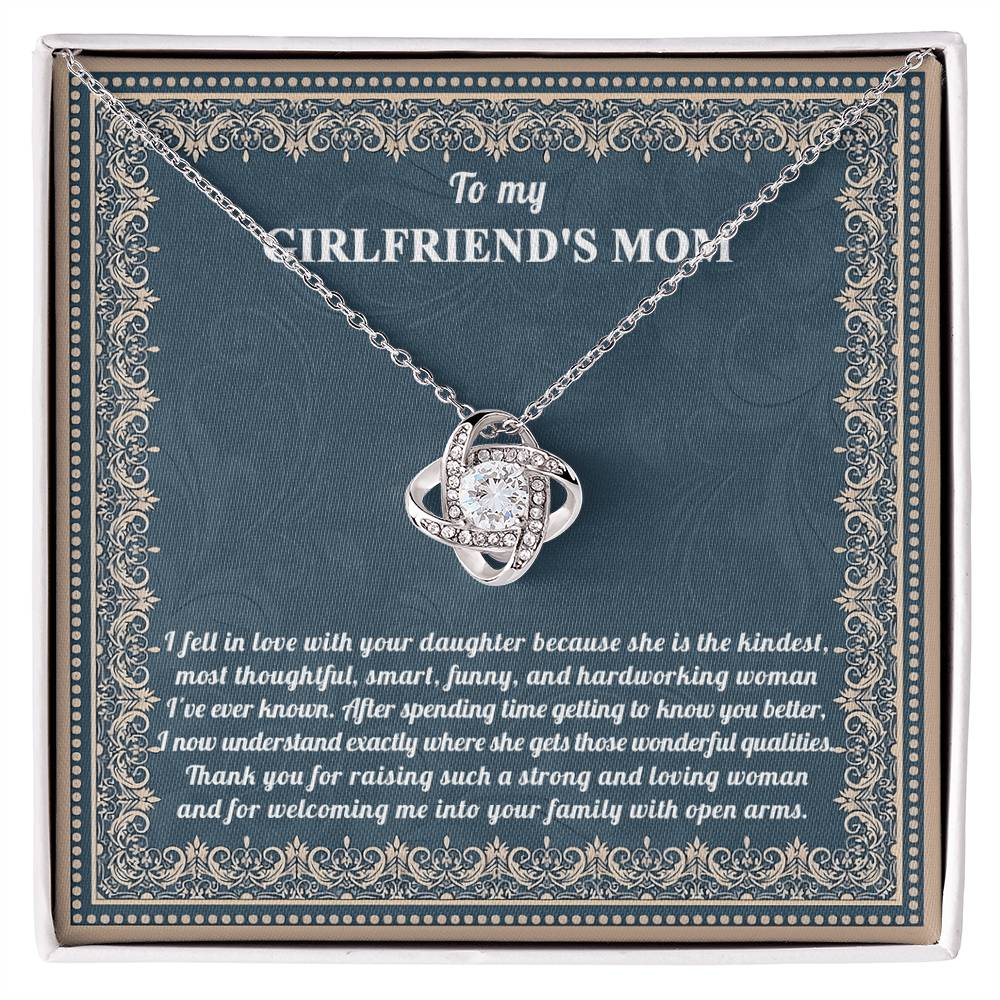 Necklace Gift For Girlfriend's Mom - With Open Arms