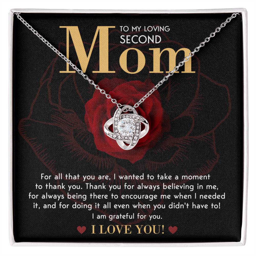 Necklace Gift For Second Mom - Grateful For You