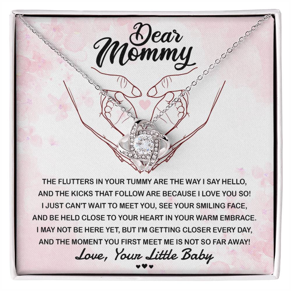 Necklace Gift For Mommy - I Love You