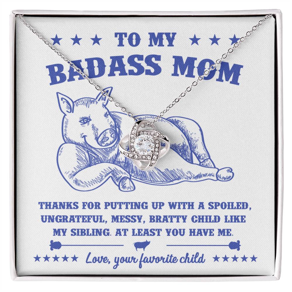 Necklace Gift For Mom - You Have Me