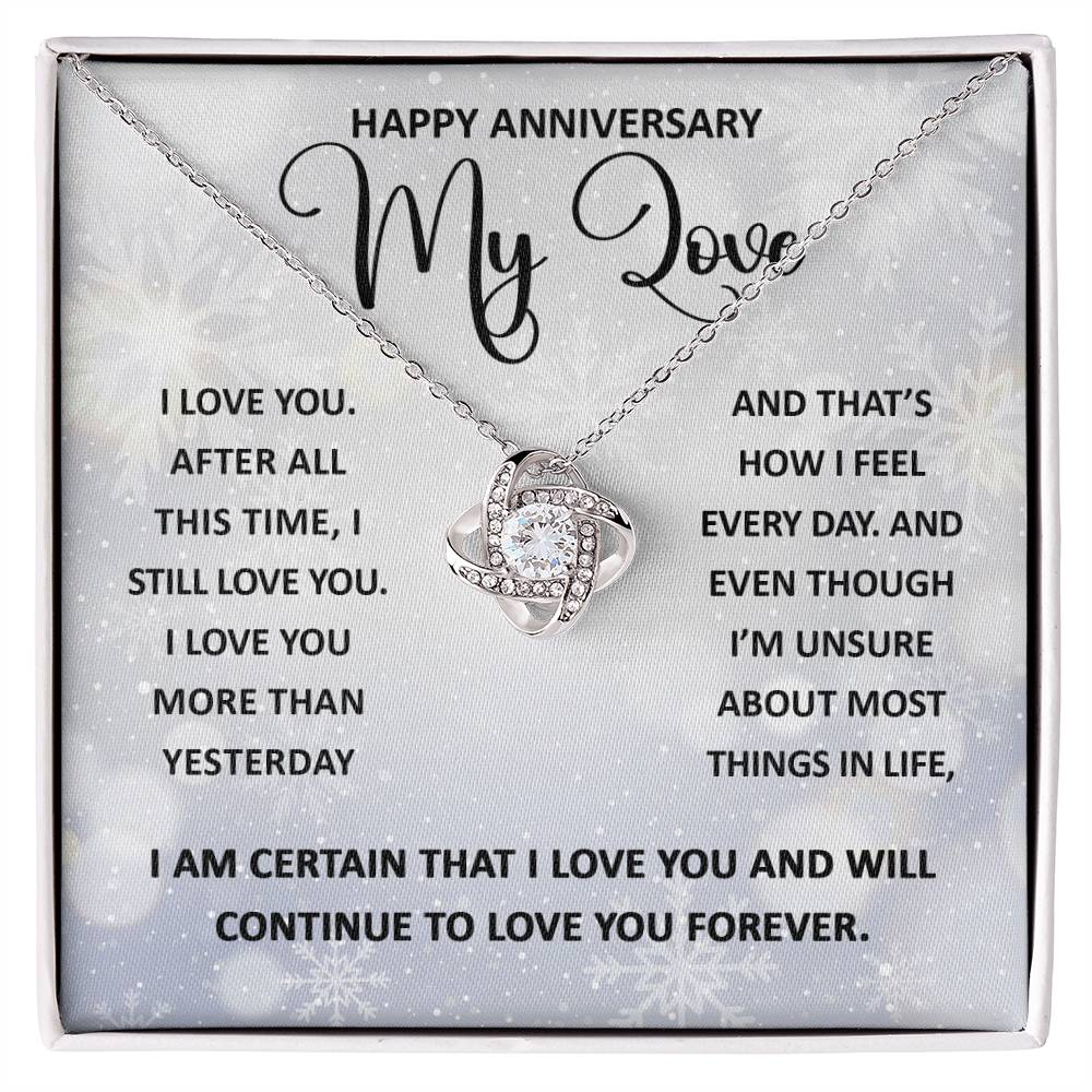 Necklace Anniversary Gift For Wife or Girlfriend - Still Love You