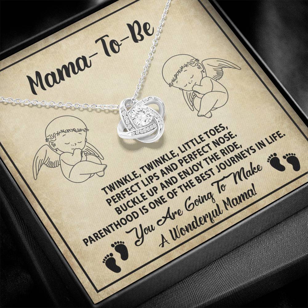 Necklace Gift For Mama To Be - Enjoy The Ride