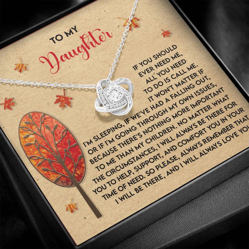 Necklace Gift For Daughter - Always Love You