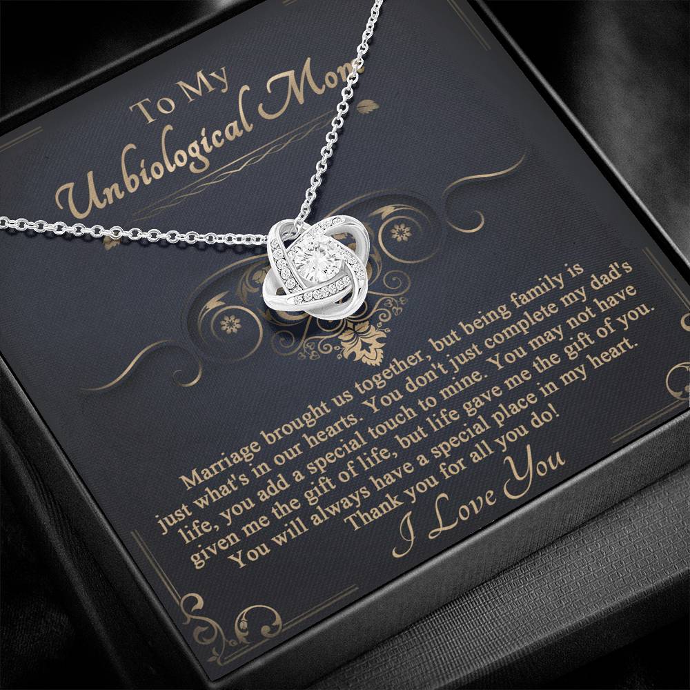 Necklace Gift For Unbiological Mom - In Our Hearts