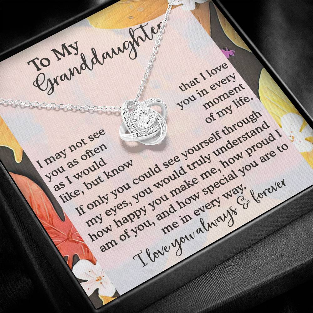 Necklace Gift For Granddaughter - In Every Way