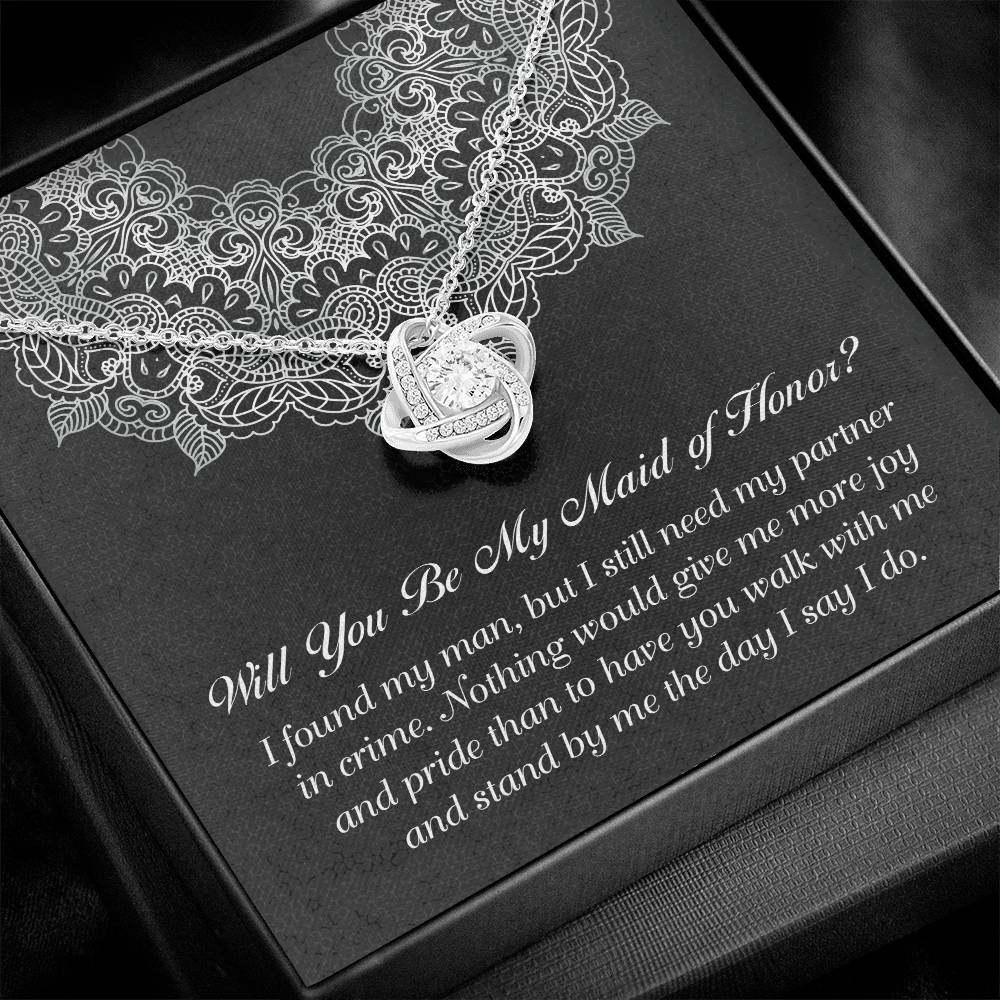 Wedding Gift For Maid-of-Honor - Partner In Crime