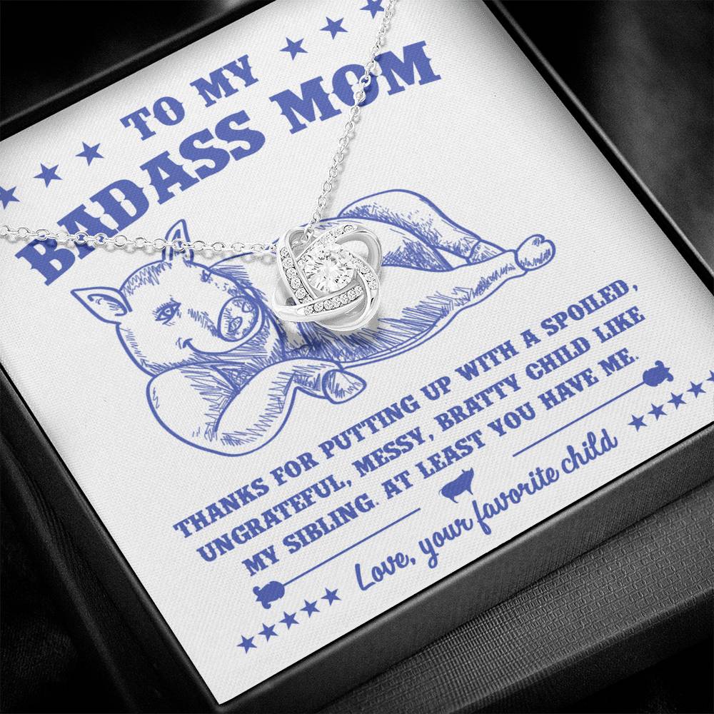 Necklace Gift For Mom - You Have Me