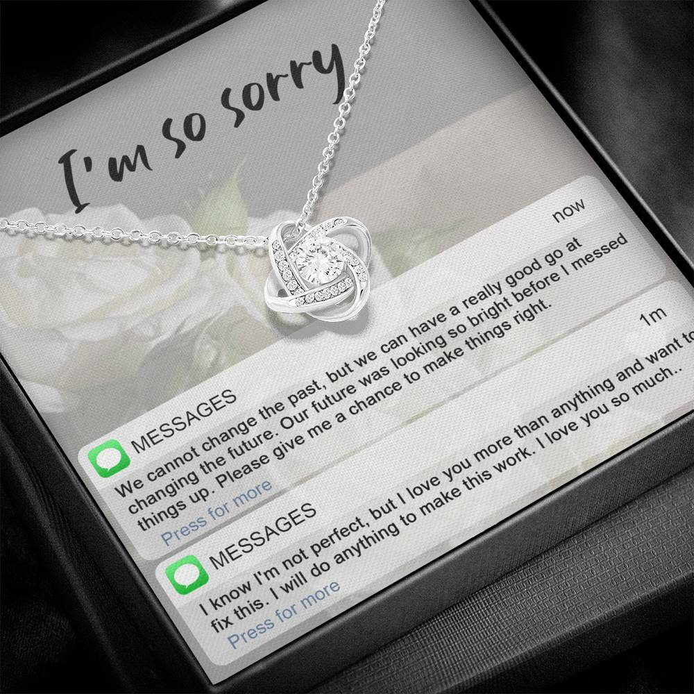 Apology Gift (I'm Sorry) - I'm Not Perfect