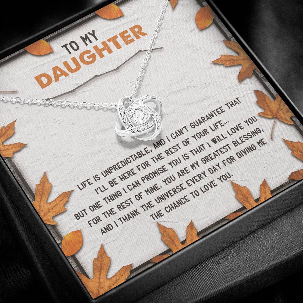 Necklace Gift For Daughter - My Greatest Blessing