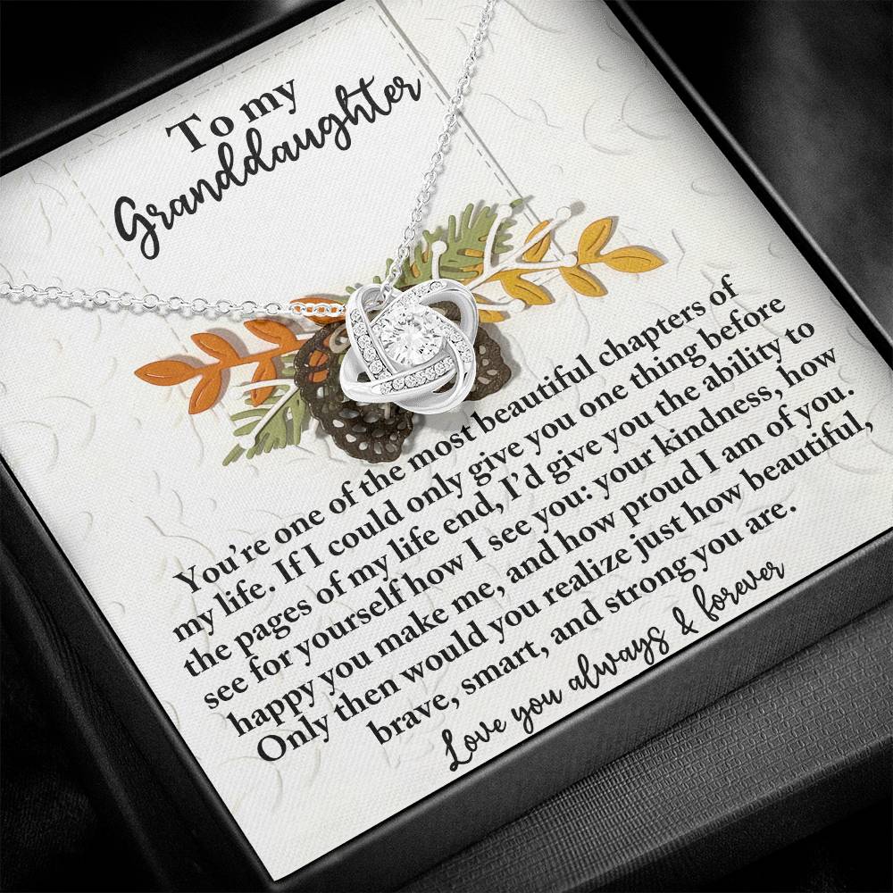 Necklace Gift For Granddaughter - How Beautiful