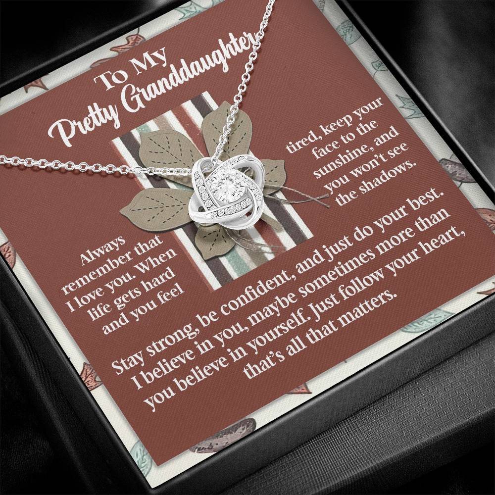 Necklace Gift For Granddaughter - See The Shadows