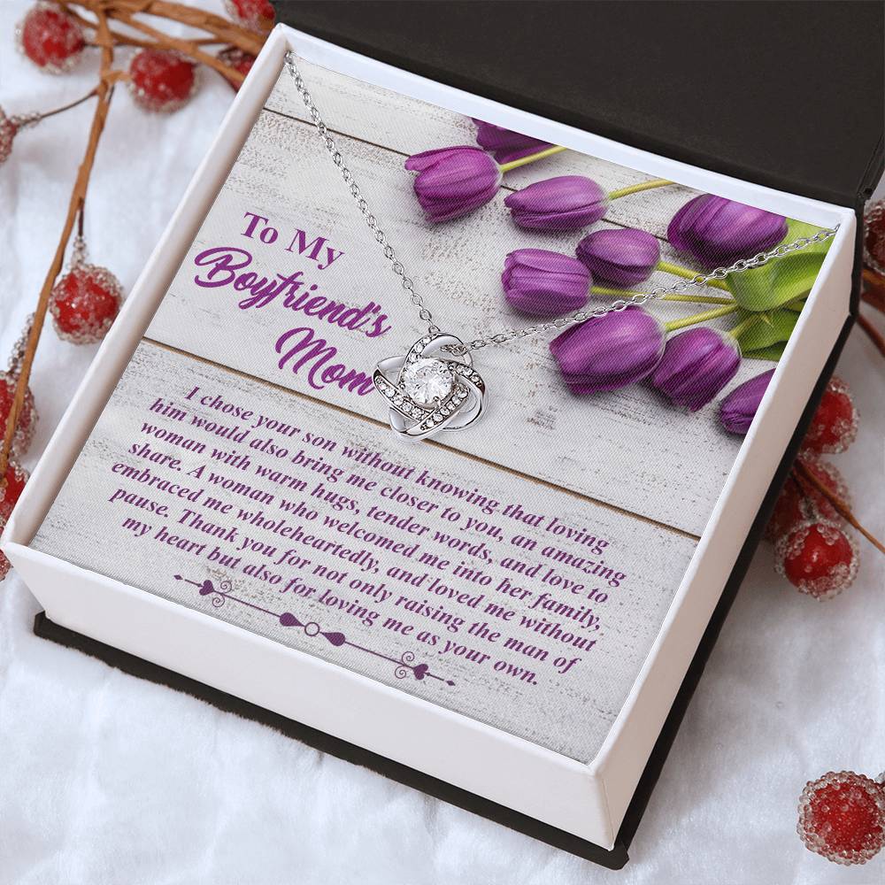 Necklace Gift For Boyfriend's Mom - As Your Own
