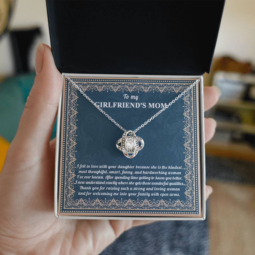 Necklace Gift For Girlfriend's Mom - With Open Arms