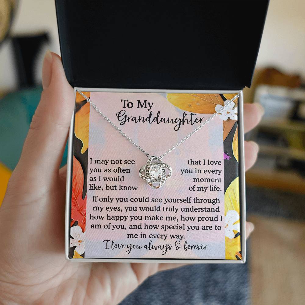 Necklace Gift For Granddaughter - In Every Way