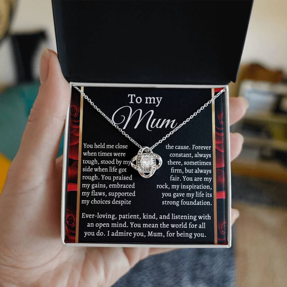 Necklace Gift For Mom - By My Side