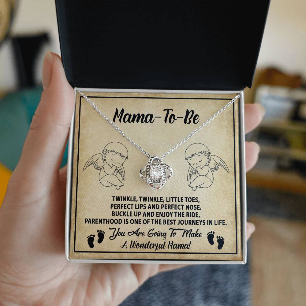 Necklace Gift For Mama To Be - Enjoy The Ride