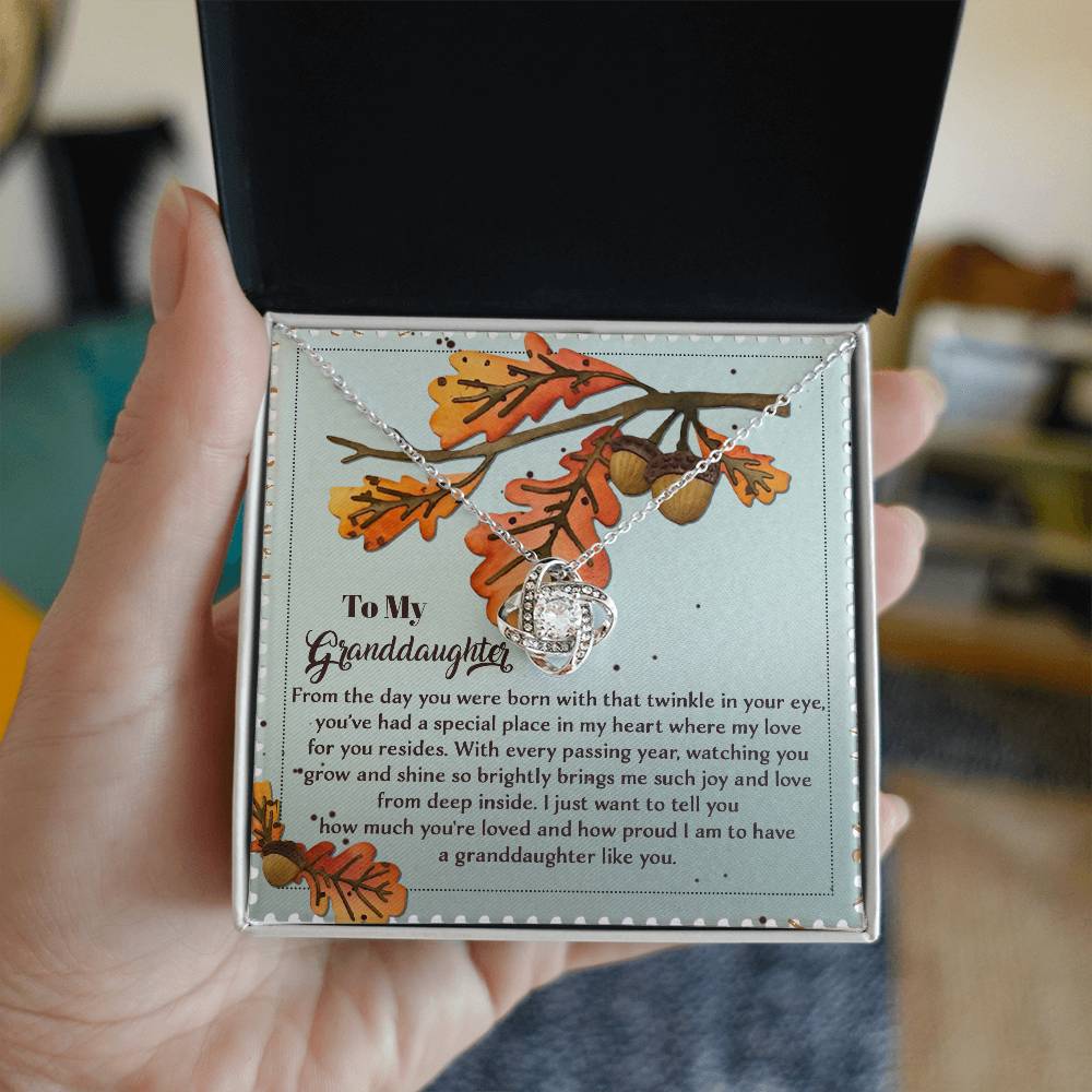 Necklace Gift For Granddaughter - From Deep Inside