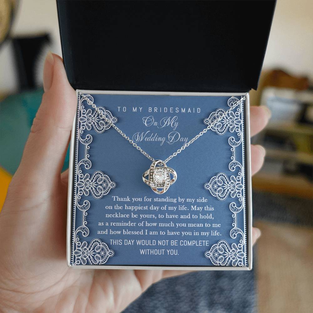 Wedding Gift For Bridesmaid From Bride - By My Side