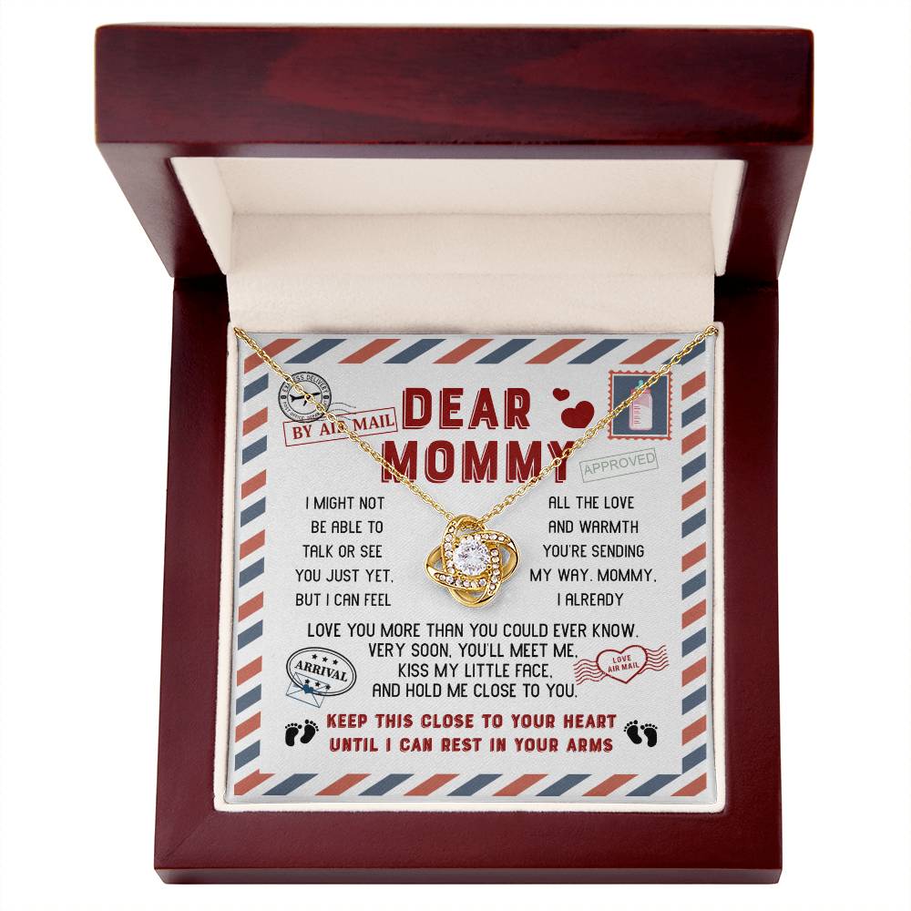 Necklace Gift For Mommy - Little Face