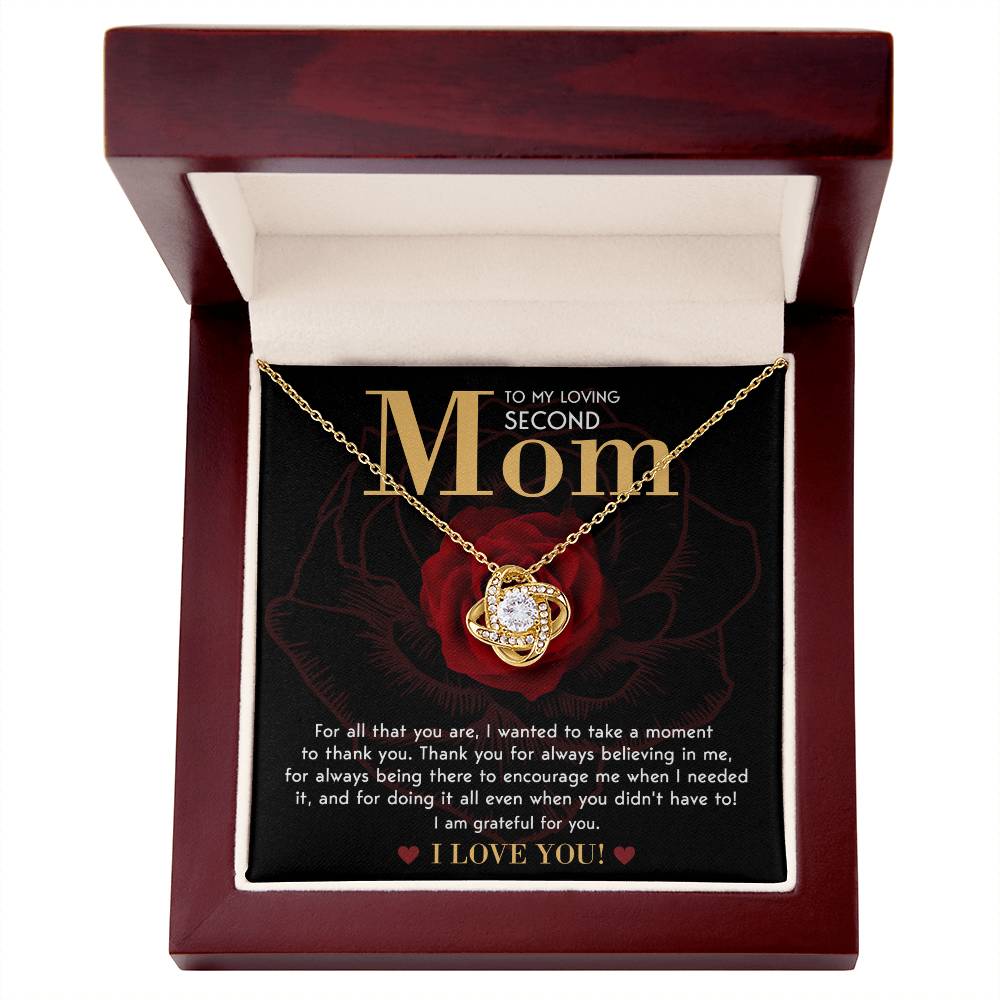 Necklace Gift For Second Mom - Grateful For You