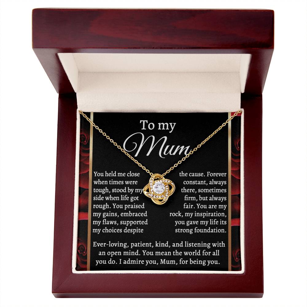 Necklace Gift For Mom - By My Side