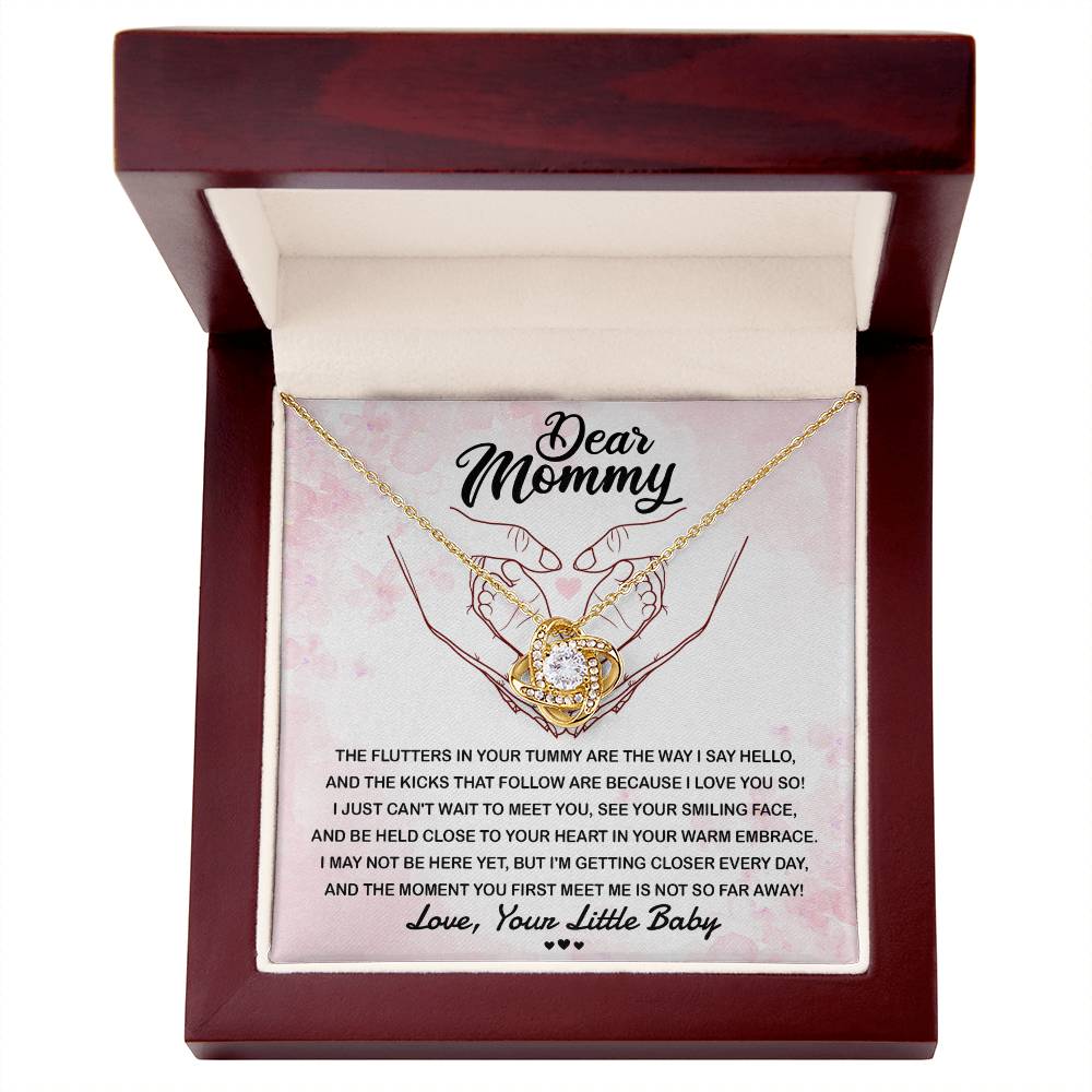 Necklace Gift For Mommy - I Love You
