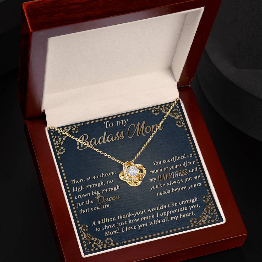 Necklace Gift For Mom - The Queen