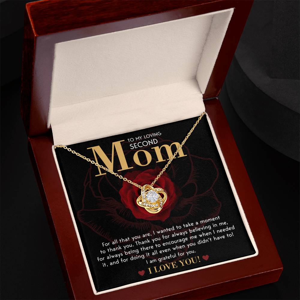 Necklace Gift For Second Mom - Grateful For You
