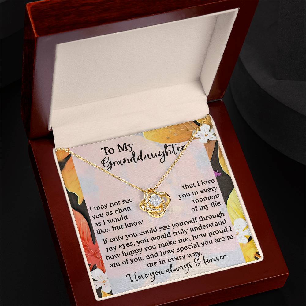 Necklace Gift For Granddaughter - In Every Way