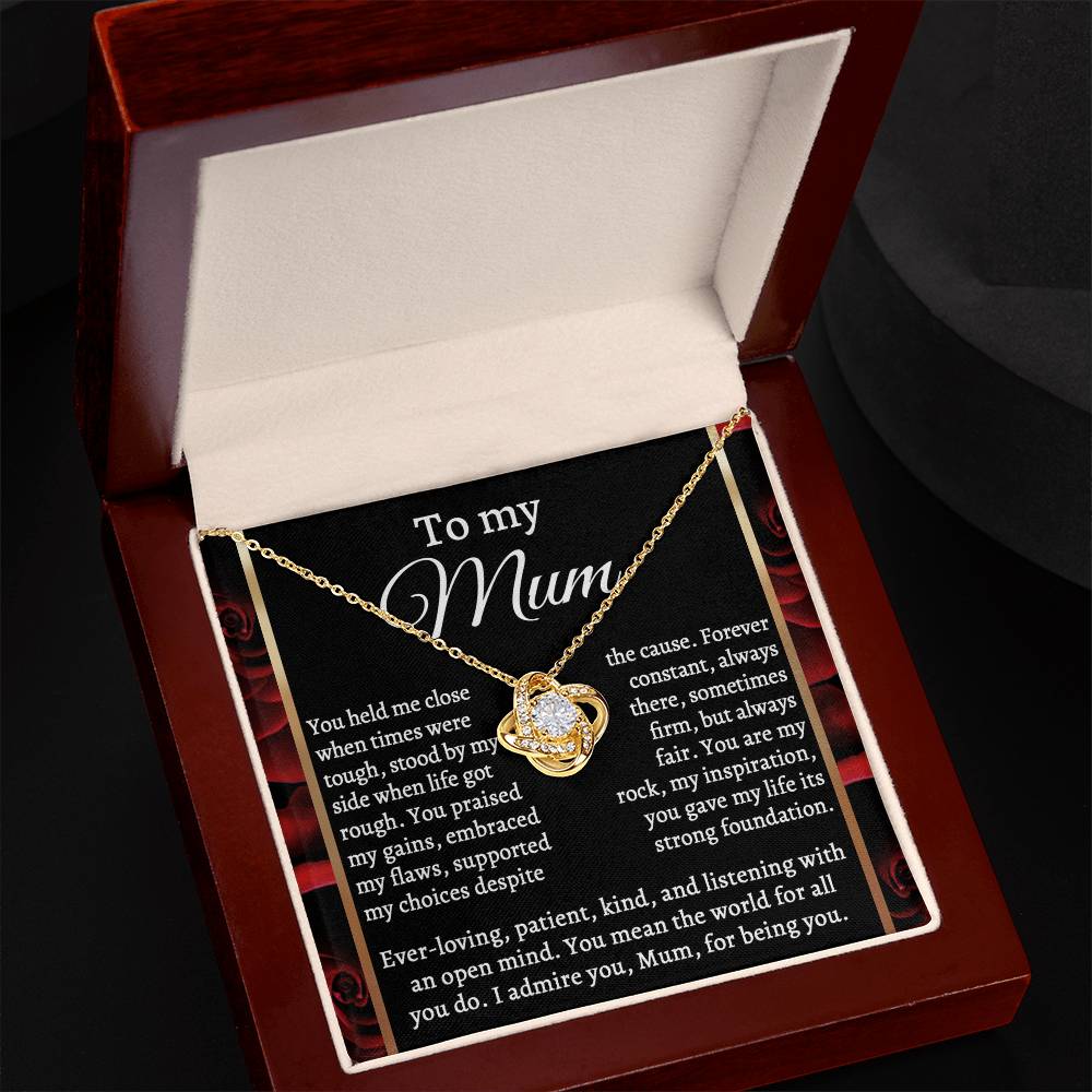 Necklace Gift For Mom - By My Side