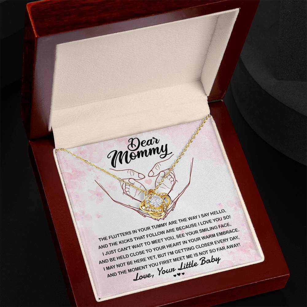 Necklace Gift For Mommy - I Love You
