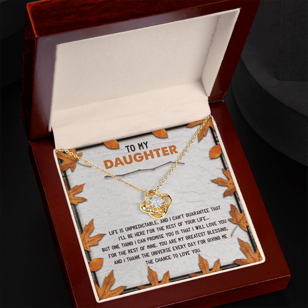 Necklace Gift For Daughter - My Greatest Blessing