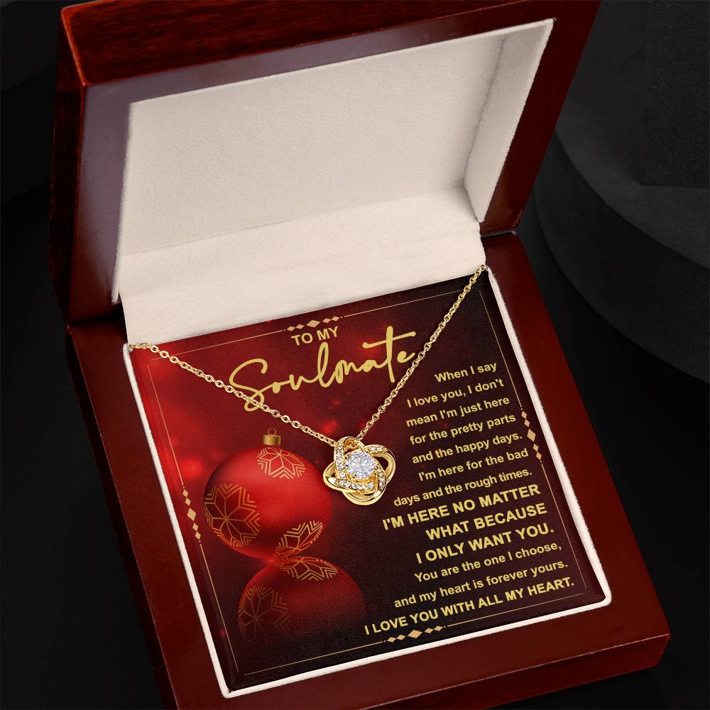 Necklace Gift For Soulmate - I Am Here