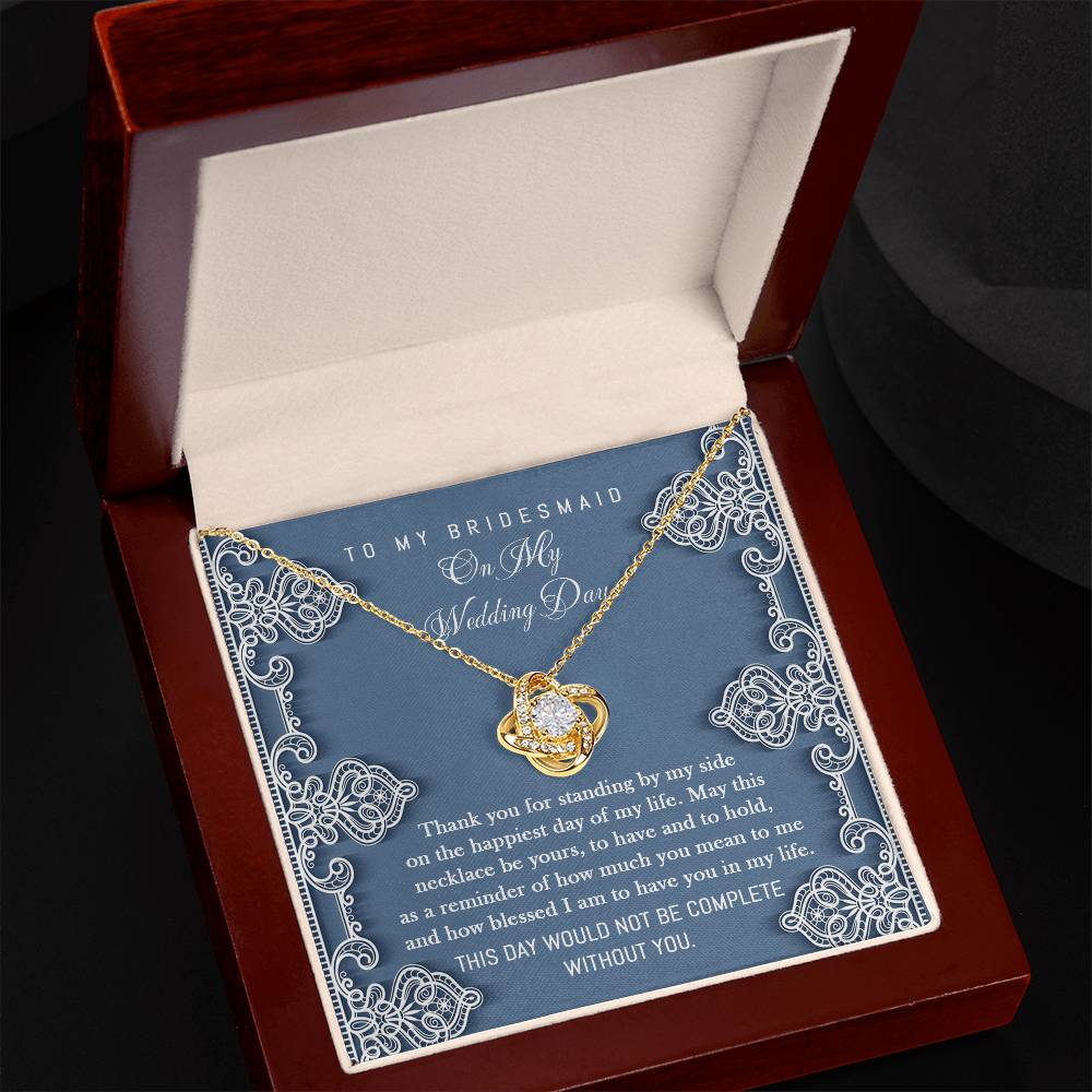 Wedding Gift For Bridesmaid From Bride - By My Side