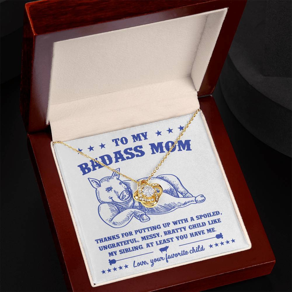 Necklace Gift For Mom - You Have Me