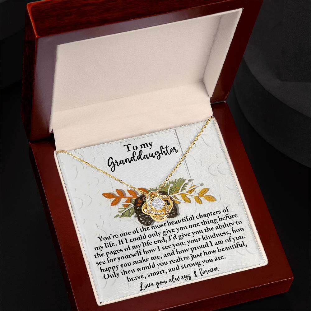 Necklace Gift For Granddaughter - How Beautiful