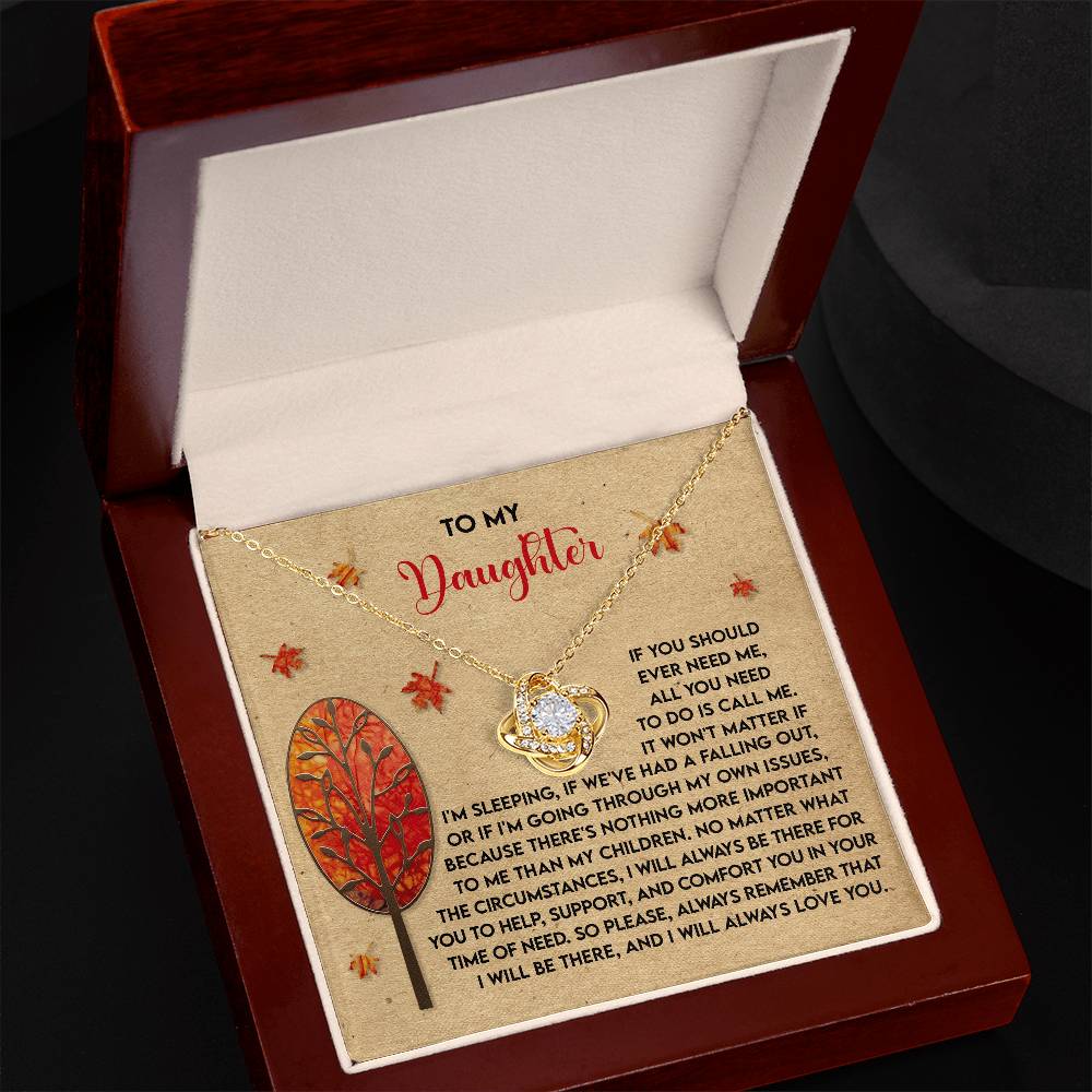Necklace Gift For Daughter - Always Love You