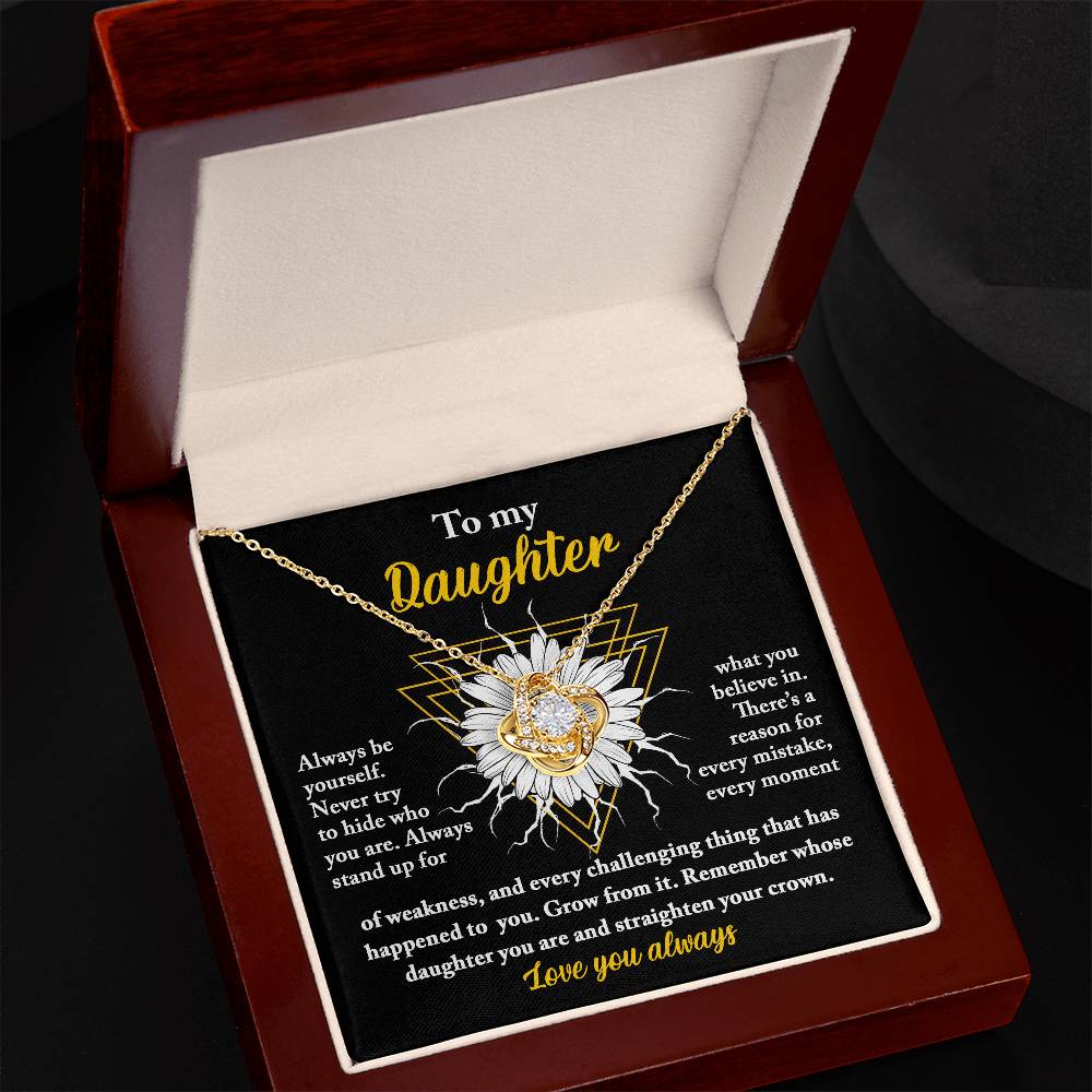 Necklace Gift For Daughter - Be Yourself