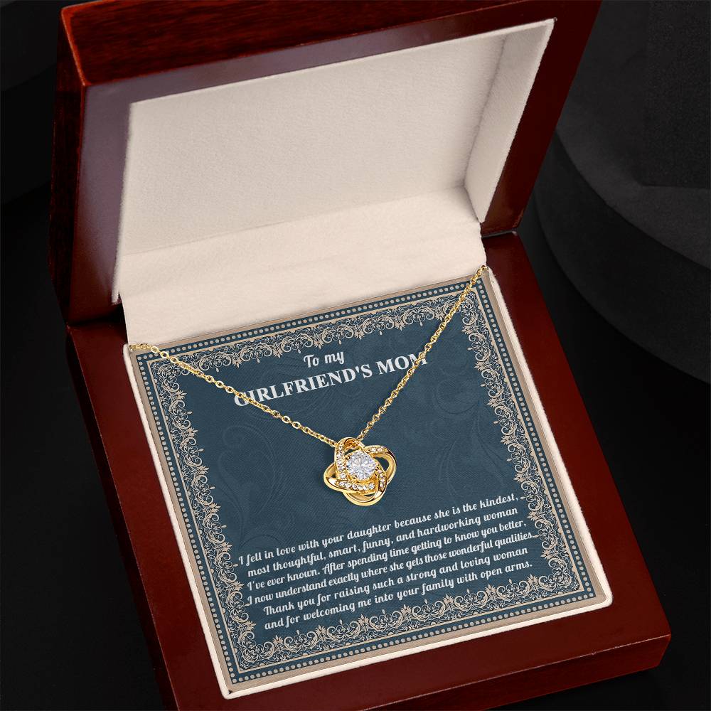 Necklace Gift For Girlfriend's Mom - With Open Arms