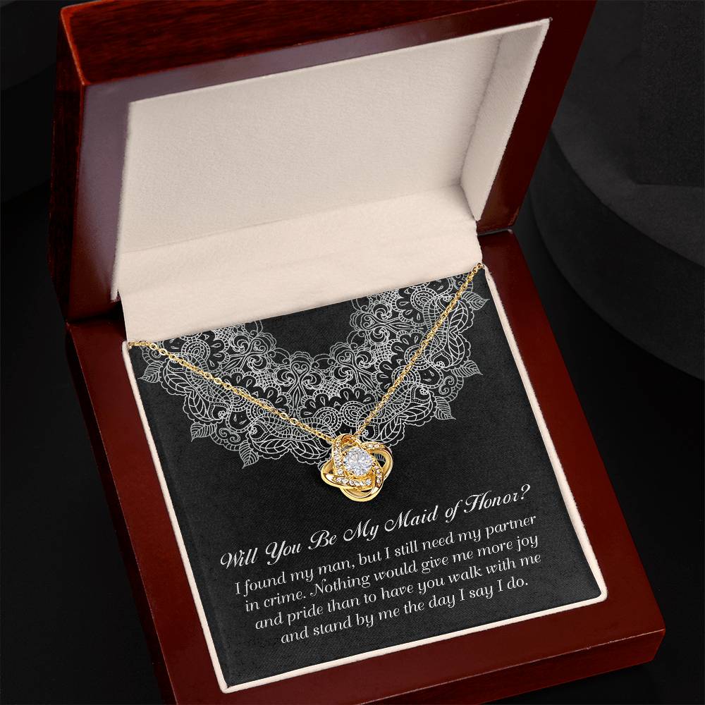 Wedding Gift For Maid-of-Honor - Partner In Crime