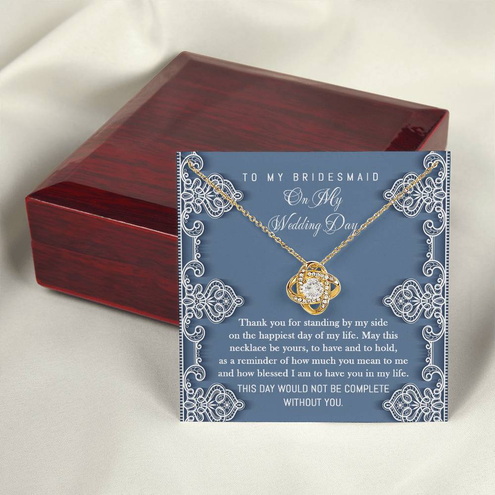 Wedding Gift For Bridesmaid From Bride - By My Side