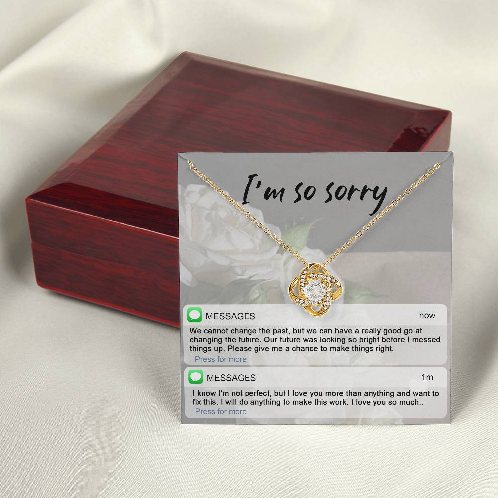 Apology Gift (I'm Sorry) - I'm Not Perfect