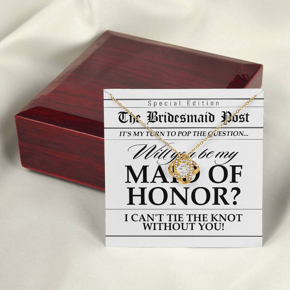 Wedding Gift For Bridesmaid From Bride - Tie The Knot