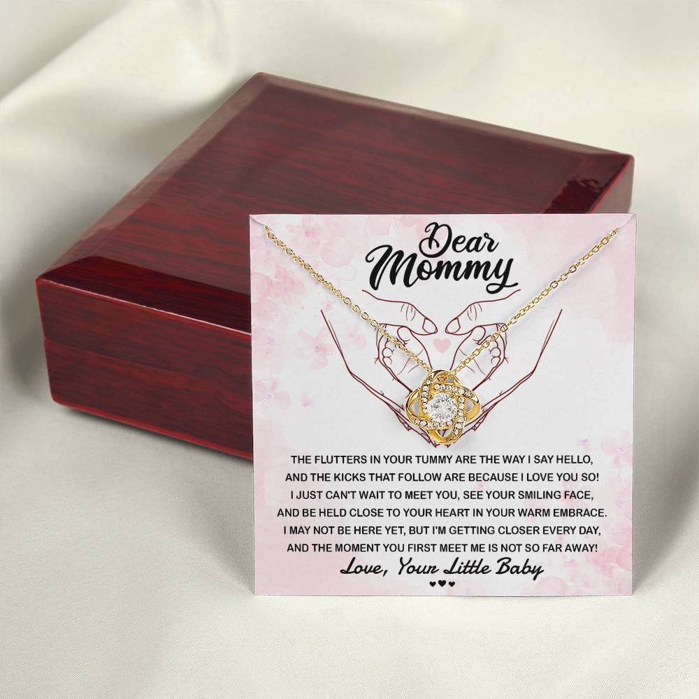 Necklace Gift For Mommy - I Love You